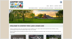 Desktop Screenshot of countryviewlandcare.com